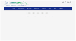 Desktop Screenshot of brianography.com